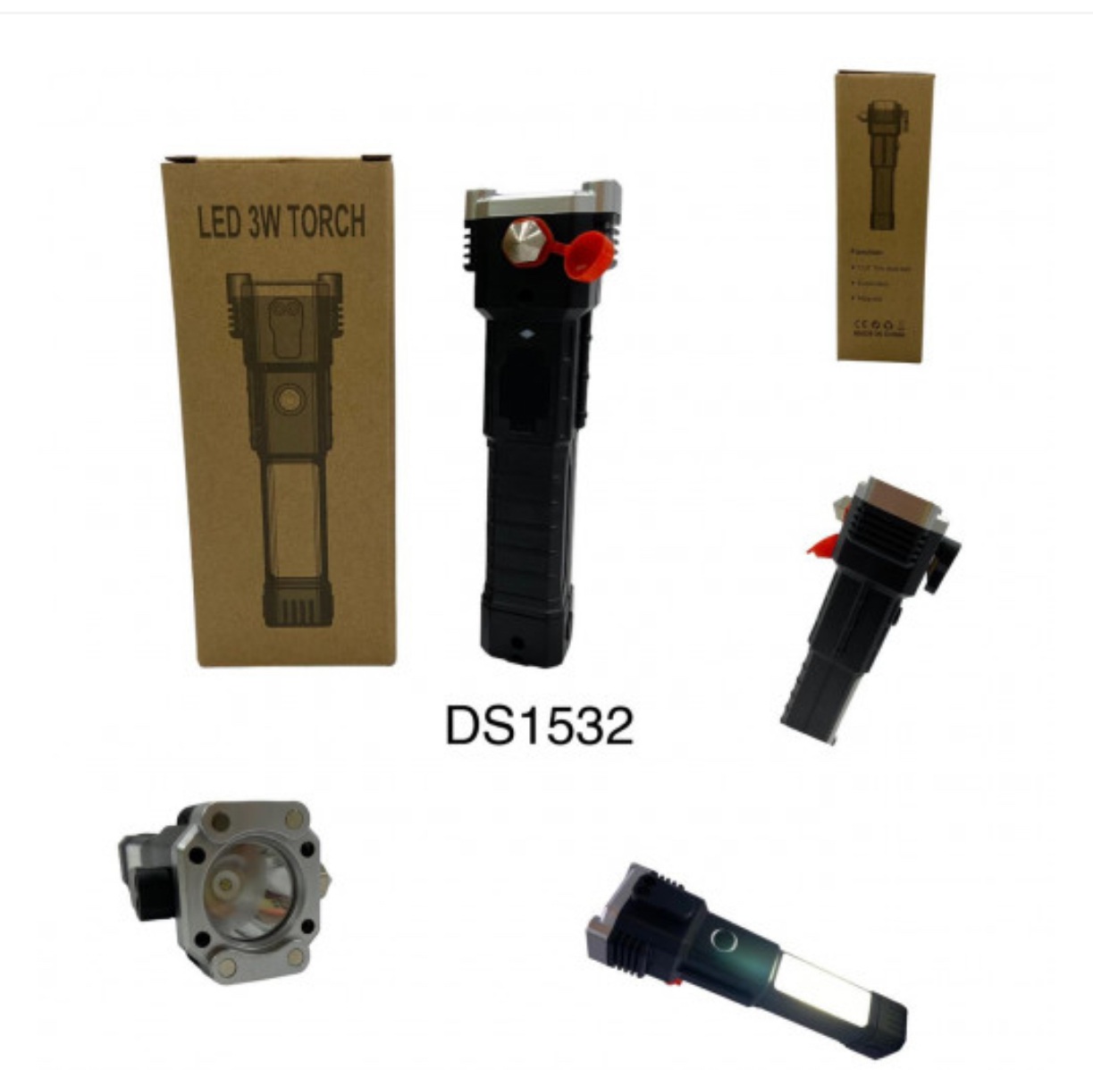 Linterna Táctica LED Recargable